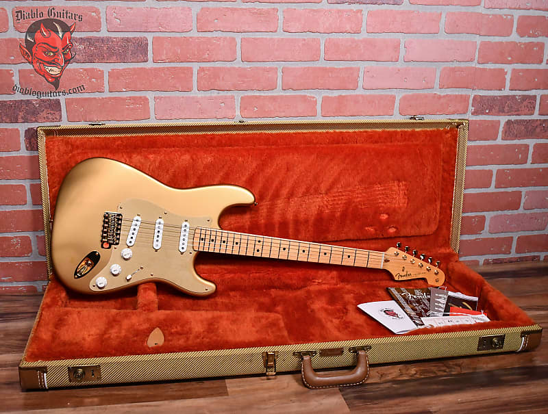 Fender Custom Shop HLE Homer Haynes Limited Edition ‘57 Strat #355 of 500 Metallic Gold #355 of 500 W/OHSC