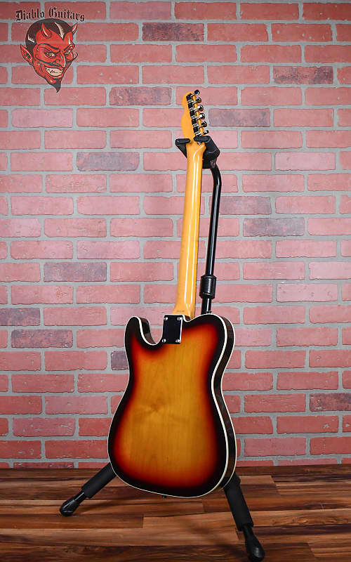 Fender 60's Custom Telecaster With Bigsby Japan 2007 3-Color Sunburst w/Hardshell Case