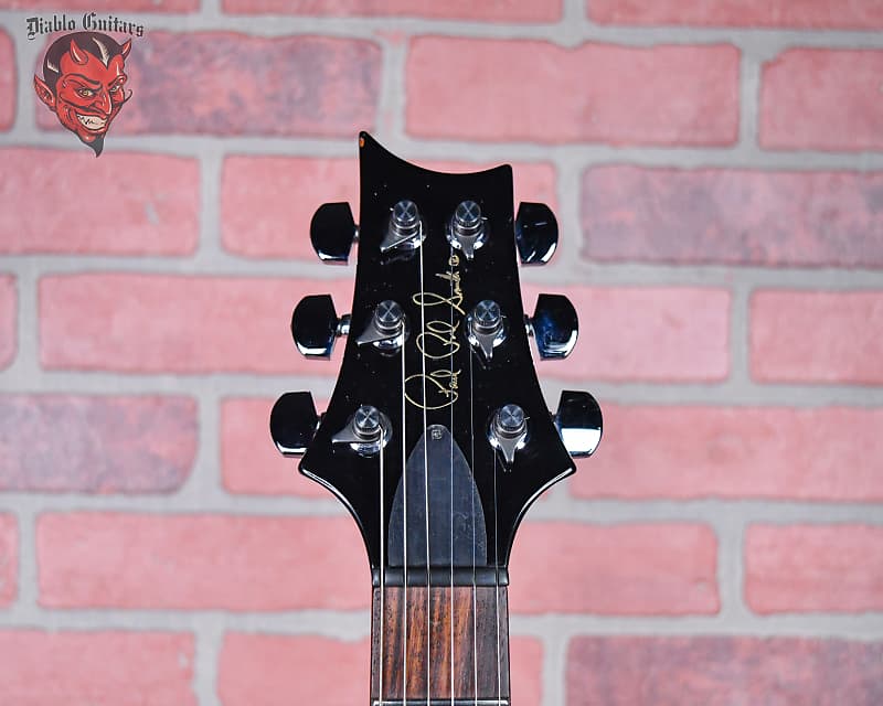 PRS Custom 24 Flame Maple 10 Top Transparent Grey Black 1997 w