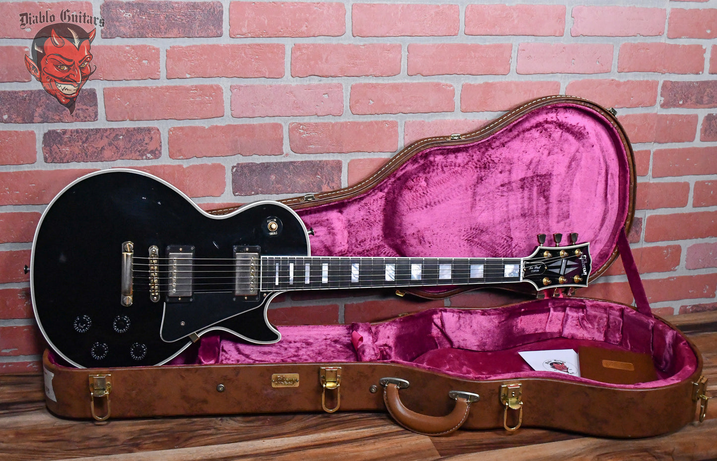 Gibson Custom Shop Les Paul Custom Ebony 2014 w/OHSC