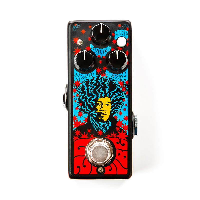 Dunlop JHMS3 Authentic Hendrix '68 Shrine Series Uni-Vibe 2023 - Present - Black / Red / Blue