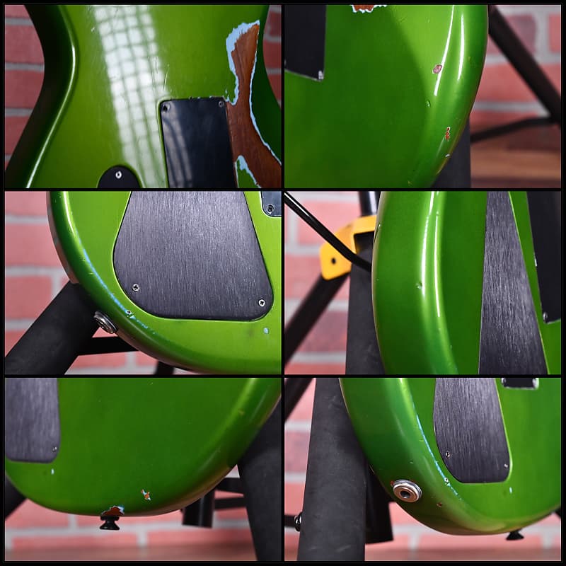 
                      
                        Hamer USA SS2 “BK” Custom Steve Stevens Signature  Metallic Green with Black “BK” Lettering 1987 w/OHSC
                      
                    