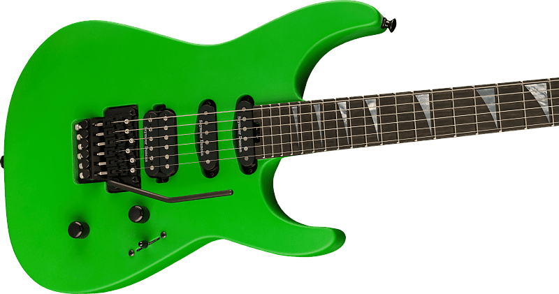 Jackson American Series Soloist SL3 Satin Slime Green 2022 w/Softshell Case