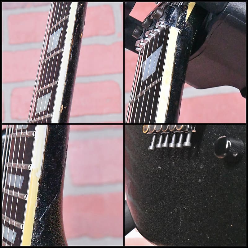 
                      
                        Hamer USA Steve Stevens Signature SS2 Custom Order Black Sparkle 1987 w/OHSC
                      
                    
