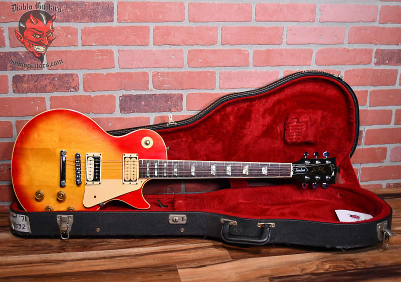 Gibson Les Paul Standard Cherry Sunburst 1978 w/OHSC