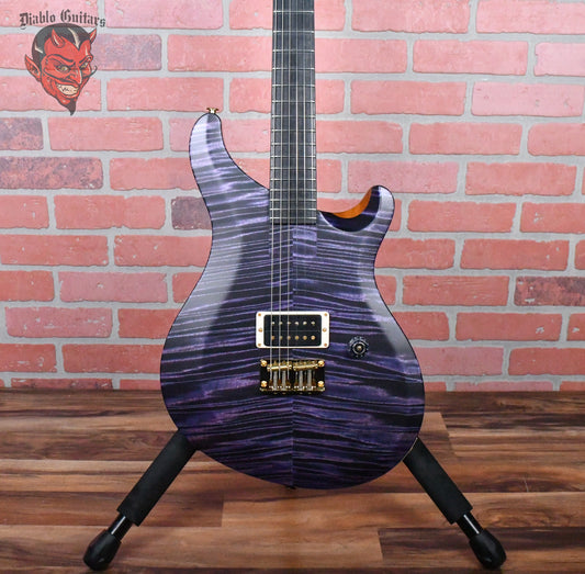 PRS Private Stock #10342 Vela Satin Curly Maple Top and Neck Purple Mist 2023 w/OHSC