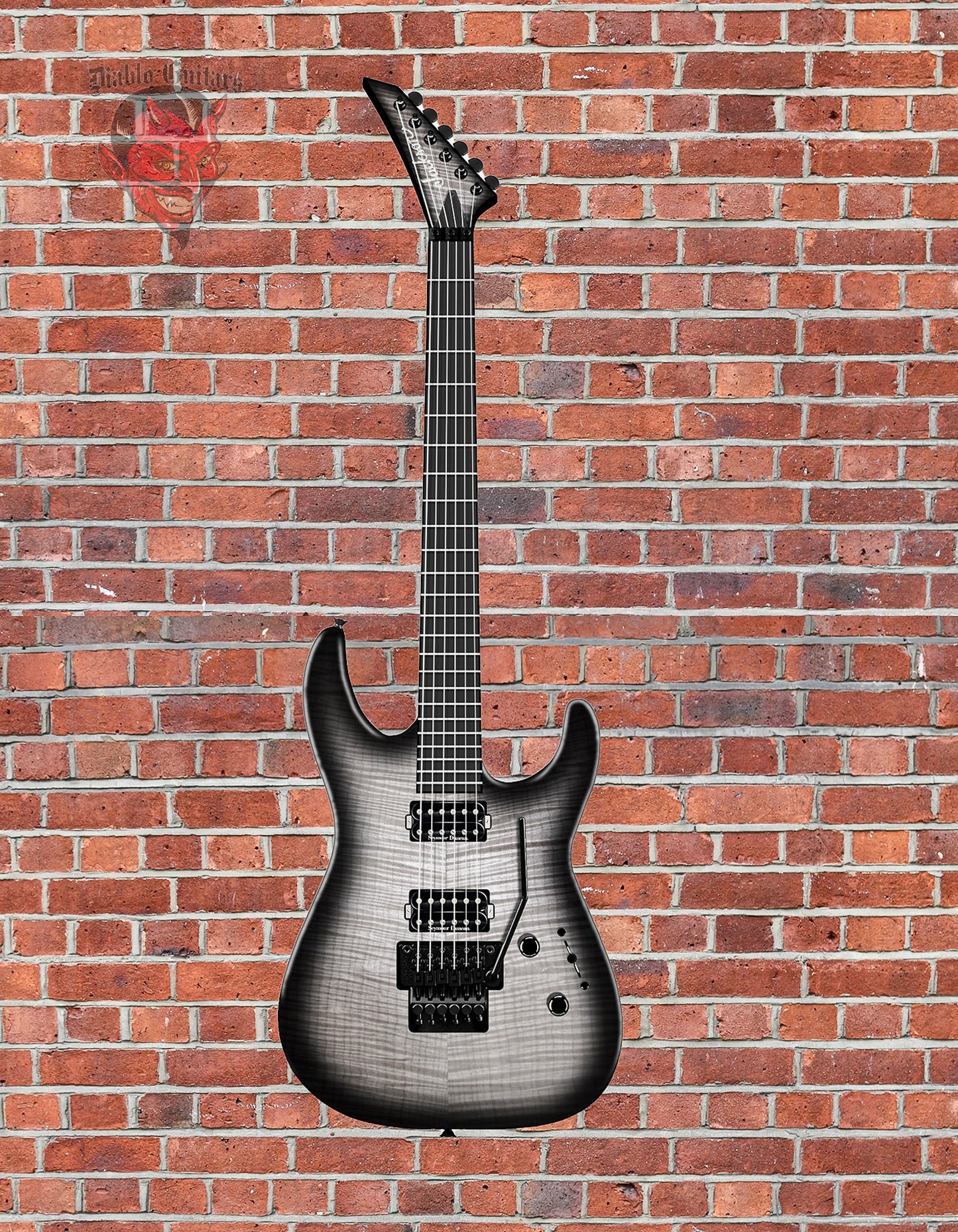 (Pre-Order) Jackson USA Custom Shop SL2H Soloist Matte Satin Trans Black Burst W/Matching Reverse Headstock Stainless Steel Frets 2025