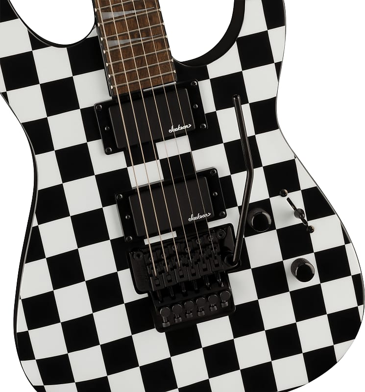 Jackson X Series SLX DX Soloist Checkered Past 2023 w/Free Gator Hardshell Case (New B-stock)