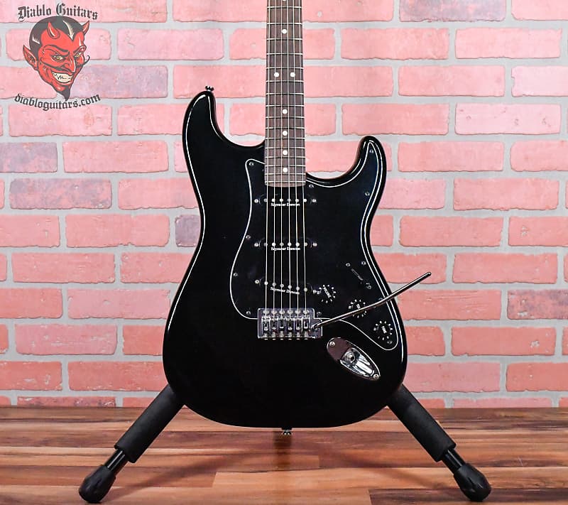 Fender/Squire American Special Partscaster Black 2012 Seymour Duncans w/TKl Hardshell case