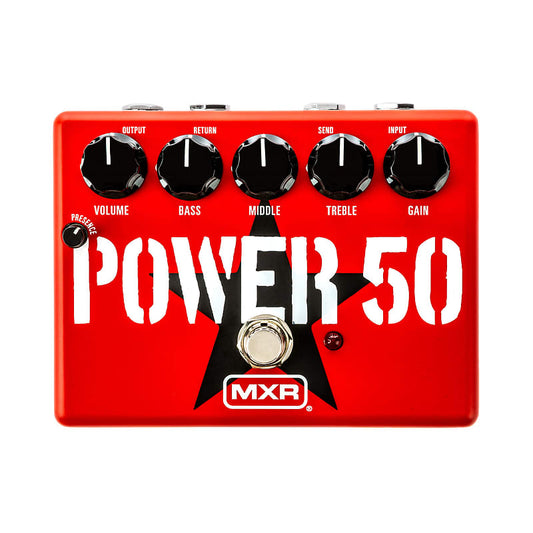 MXR Tom Morello Power 50 Overdrive 2021 - Present - Red