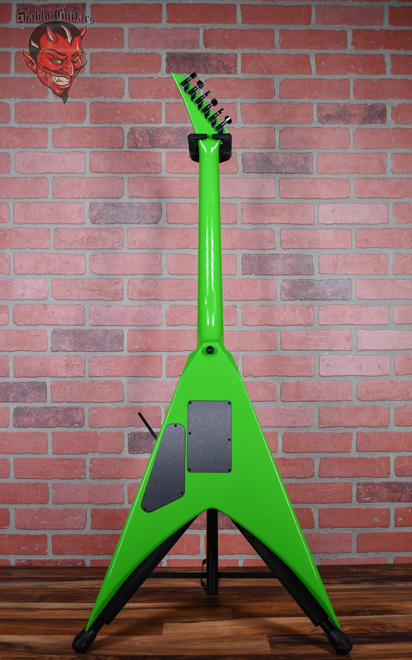 Jackson USA Custom Shop Double Rhoads Master Built by Mike Shannon Kawasabi Green 2015 w/OHSC