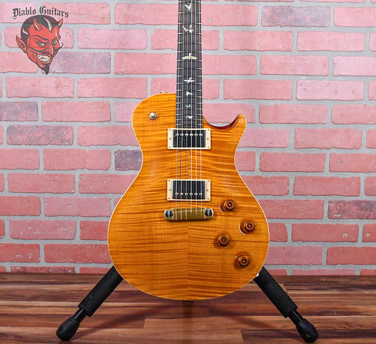 PRS Singlecut Limited Edition Flame Maple 10 Top Vintage Yellow Brazilian Rosewood Neck 2001 #48 of 250 w/OHSC