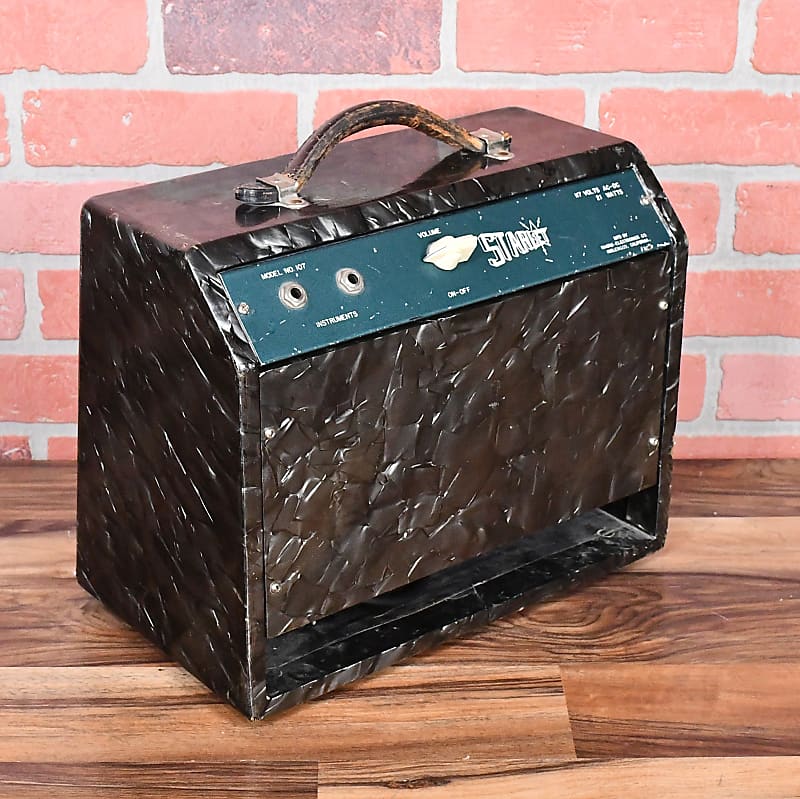 Magnatone Vintage 1954 Starlet Pearloid Box - Model 107 - 5 Watt 8" Amp