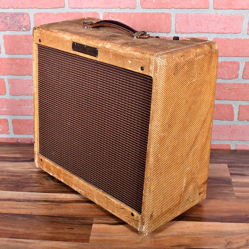 Fender Vintage 1958 Harvard Tweed 5F10 Circuit 1 x 10" 10 Watt Narrow Panel Amp RARE!