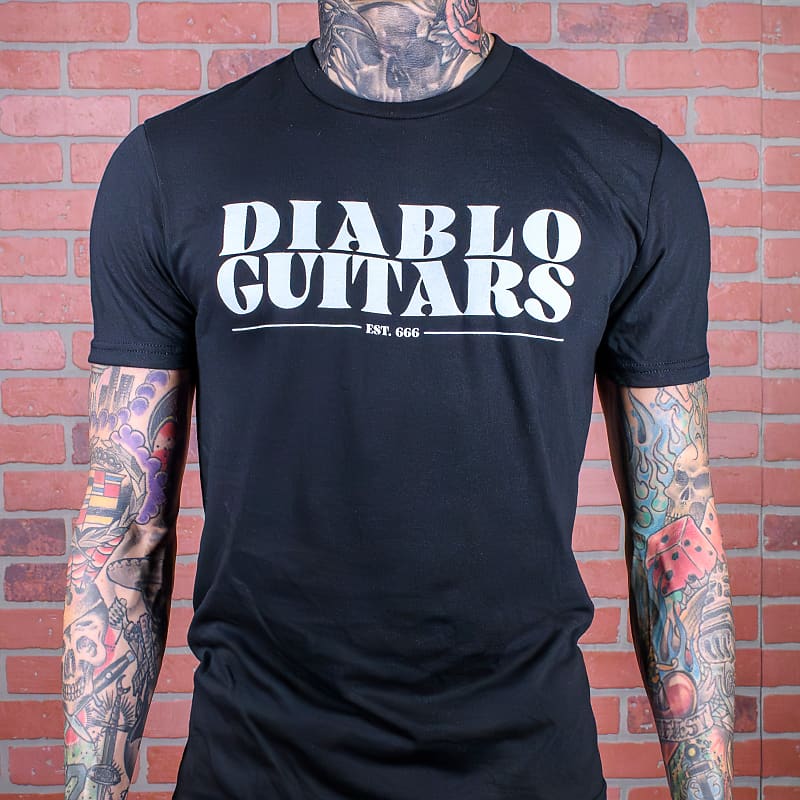 Diablo Guitars T-Shirt - Loud Fast & Vile