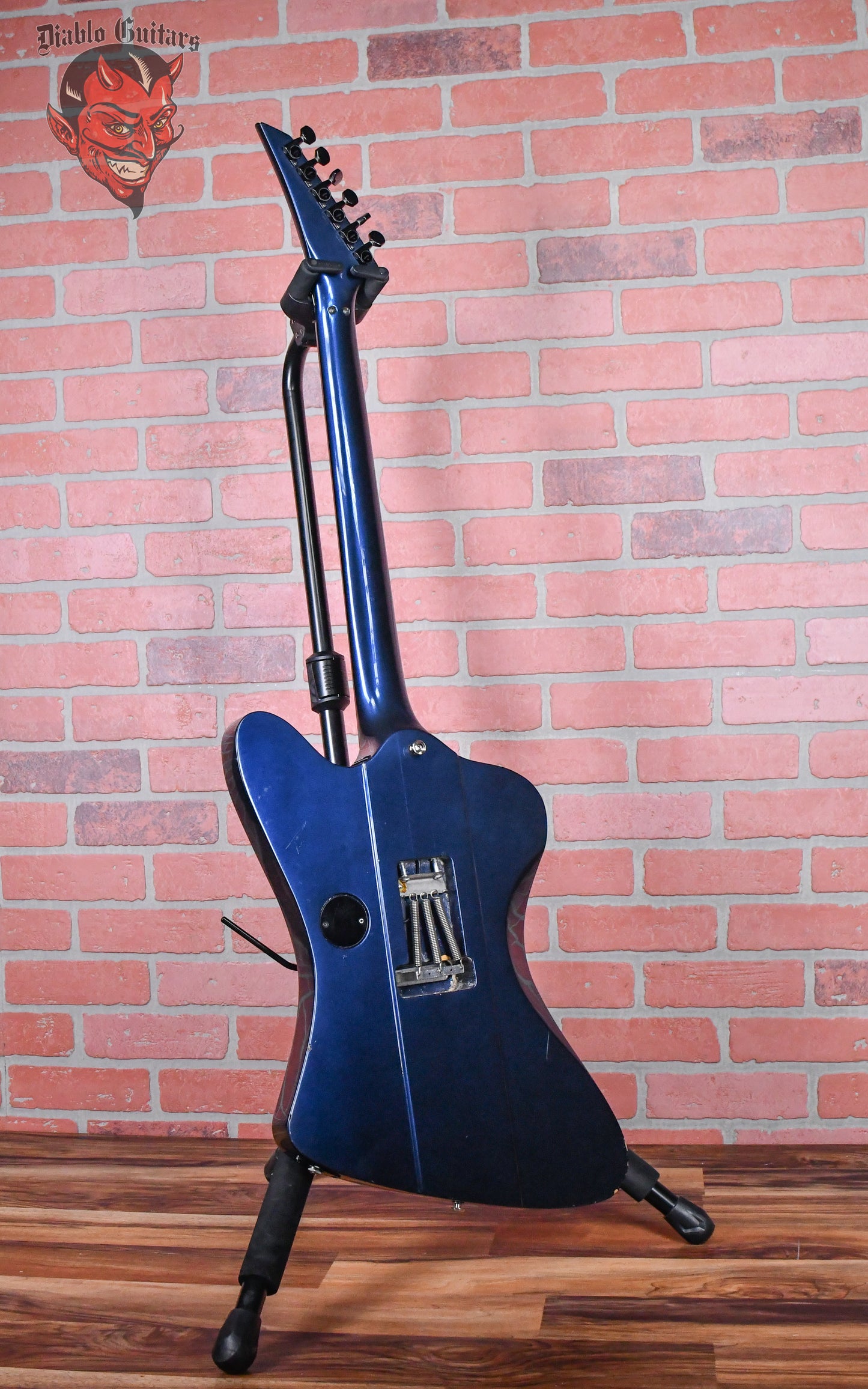 Jackson Custom Firebird One Off Employee Build Cobalt Blue Metallic 1987 w/Fitted Hardshell Case