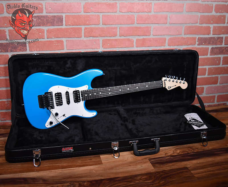 Charvel Pro-Mod So-Cal Style 1 HSH FR E Robin's Egg Blue w/Free Gator Case (B-stock)