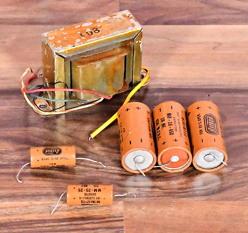 Fender Vintage 1958 Harvard Tweed 5F10 Circuit 1 x 10