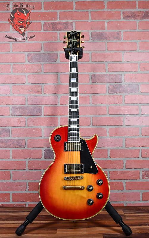 Gibson les paul custom sunburst sales